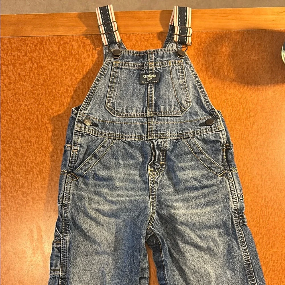 OshKosh B'gosh Blue Denim Overalls for‎ Kids